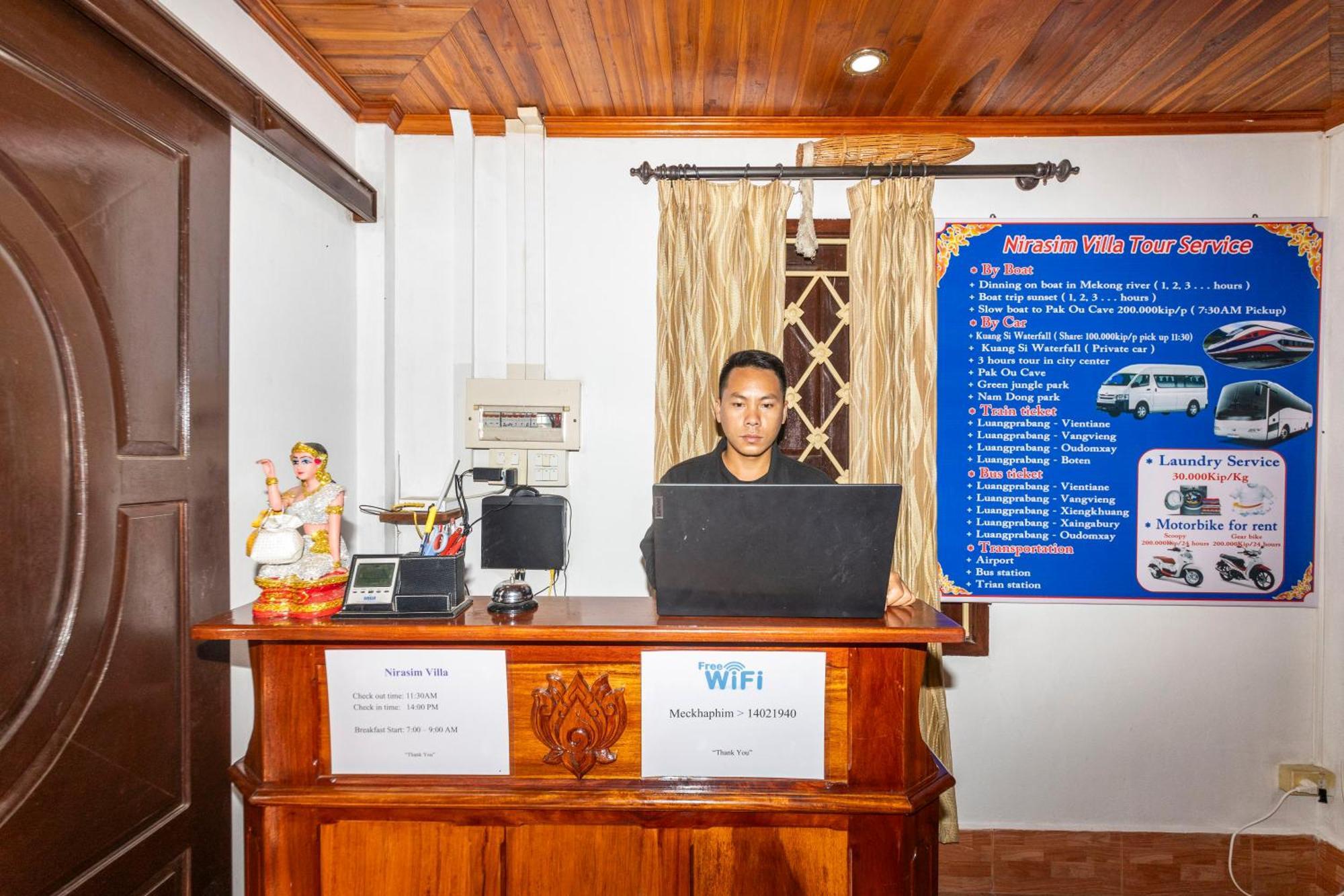 Nirasim Villa Luang Prabang Esterno foto